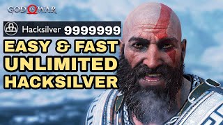 God of War  Best Hacksilver Farm Spot 2022 [upl. by Nerot557]