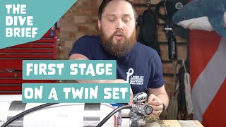 How To Set Up Your First Stage On Your Twin Set  Dive Brief [upl. by Leiuqese]