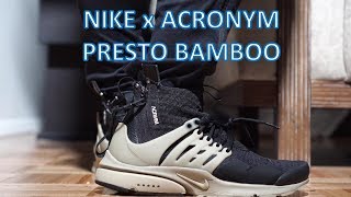 Nike Acronym Presto  ReviewOnfeet [upl. by Adamina800]