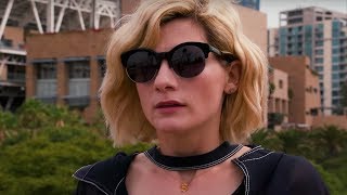 Jodie Whittaker Gets to SDCC  Doctor Who [upl. by Farkas649]