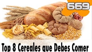 Top 8 Cereales que deben estar en tu Alimentación  669 What the Fact Datos Curiosos [upl. by Damick928]