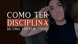 COMO TER DISCIPLINA DE UMA VEZ POR TODAS disciplina May Duchini [upl. by Eihcir]