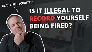 Is It Legal To Secretly Record Your Employer [upl. by Odoric]