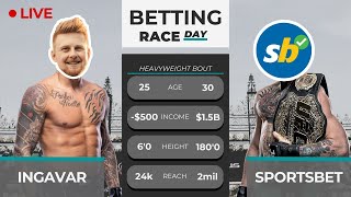 Matched betting on horse racing  LIVE [upl. by Dnomso]