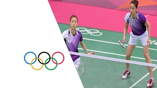 Badminton Womens Doubles  Korea v China  London 2012 Olympics [upl. by Sucramd116]