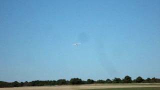 Schweizer 233 RC Glider at Skyhawks Field [upl. by Ailecec930]