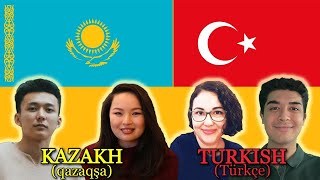 Similarities Between Turkish and Kazakh [upl. by Necaj]