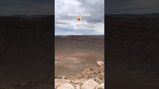 Barringer Crater ☄️ meteor shorts meteorcrater travel winslow arizona usa roadtrip [upl. by Bouchard886]