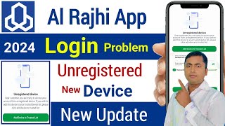 Al Rajhi Bank Login Problem  Al Rajhi unregistered divice register  Al rajhi app login [upl. by Evelina]