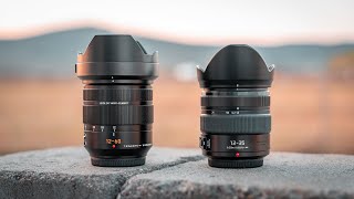 Panasonic Leica 1260mm F284 vs Lumix G X 1235mm F28 II on G9 GH5 GX9 GH5S [upl. by Romelda308]