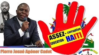 Les révélations choquantes du ministre Pierre Josué Agénor Cadet sur le système éducatif Haïtien [upl. by Bunnie214]