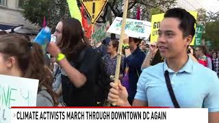 Climate protests end after activists shut down DC streets again [upl. by Simpkins]