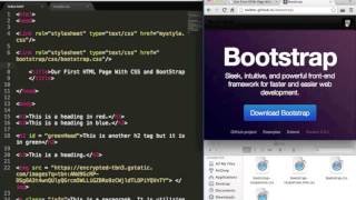 Learn FrontEnd Web Development FAST  Part 4  CSS Framework Intro Bootstrap [upl. by Ulrica]