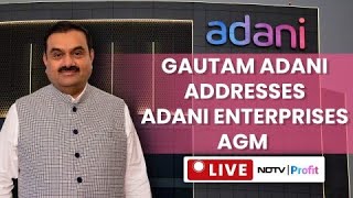 Gautam Adani Addresses Adani Enterprises 32nd AGM  Adani AGM 2024 LIVE  Gautam Adani Full Speech [upl. by Junia506]