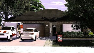 REALISTIC ONE STORY SUBURBAN HOME in The Sims 4 [upl. by Ishmael]