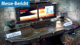 Wie KRASS können PCs aussehen  CasemoddingGamescom 2016  deutsch  german [upl. by Pasquale881]