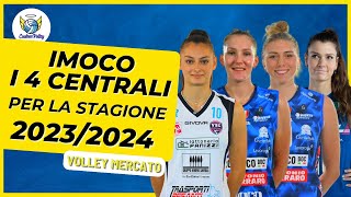 Imoco Conegliano  Annunciati i quattro Centrali per la stagione 20242025  Lega Pallavolo Serie A [upl. by Euqinim22]