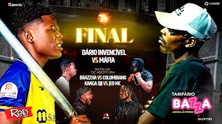 RRPL Apresenta quotFINAL 10ªTEMPORADAquot Brazzha VS Colombiano amp Kanga Dji VS JEO MC [upl. by Eitsyrc119]