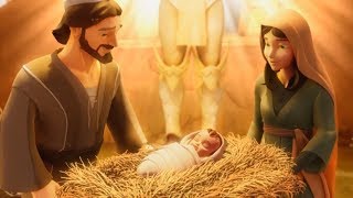 O Primeiro Natal  Superbook Episódio 18 [upl. by Ellenohs649]