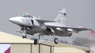 Sweden and Hungary focus on JAS Gripen fighter jet collaboration [upl. by Oileduab]