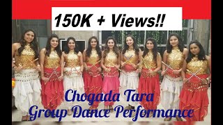 Chogada Tara Dandiya Garba Group Performance  Bollywood Group Dance Performance Bolly Dance [upl. by Dotson579]