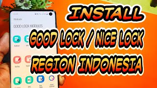 Cara Download dan Instal Good Lock Di HP Samsung OneUI Region Indonesia  Tips Menggunakan Good Lock [upl. by Llenyr93]