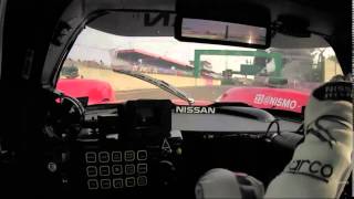 Nissan GT R LM NISMO Onboard LE MANS 2015 [upl. by Aekan348]