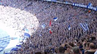 Hertha BSC vs Cottbus Hertha Fans Hüpfen 1080p HD [upl. by Joachima]