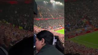 This is not Anfield Its the game on a screen losangeles liverpool klopp epl premierleague [upl. by Ahsiei]