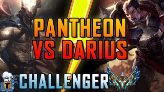 Pantheon vs darius pretemporada 13 [upl. by Ayotol]