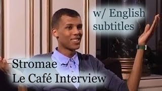 Stromae  Le Café Interview w English Subtitles [upl. by Halas]