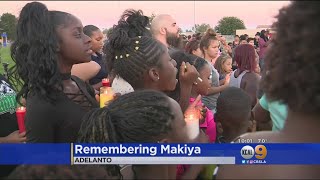 Vigil Held For 12YearOld Gunned Down In Her Victorville Home [upl. by Schumer]