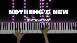 Nothings New  Rio Romeo Piano Cover  Sheets [upl. by Nyledam]