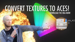 Configure ACES for Houdini  Convert textures to ACES [upl. by Kliman]
