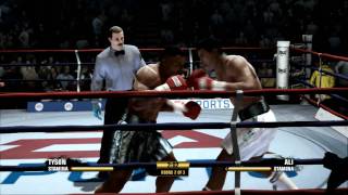 Fight Night Champion PS3 Mike Tyson Vs Muhammad Ali 1080p [upl. by Cirded979]