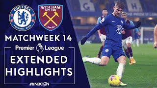 Chelsea v West Ham  PREMIER LEAGUE HIGHLIGHTS  12212020  NBC Sports [upl. by Corette457]