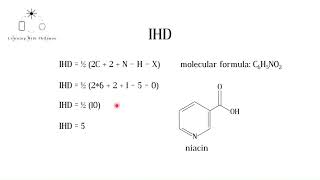 Calculating Index of Hydrogen Deficiency IHD IB Chemistry [upl. by Goulden]