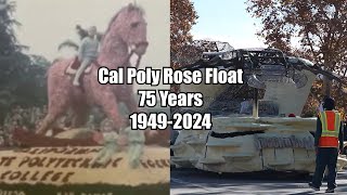 75 Years of Cal Poly Rose Float 19492024 [upl. by Reamonn260]