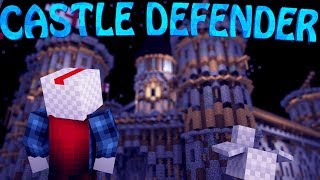 Minecraft  EPIC CASTLE SIEGE  CASTLE DEFENDERS [upl. by Enytsirhc]