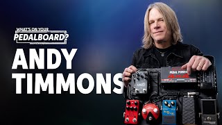 Andy Timmons Pedalboard  Whats on Your Pedalboard [upl. by Weisbart]