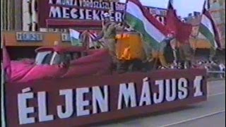 Május elseje Pécsen  1986 [upl. by Rawden]