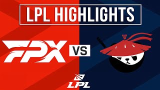 FPX vs AL Highlights ALL GAMES  LPL 2024 Spring  FunPlus Phoenix vs Anyones Legend [upl. by Droffilc]