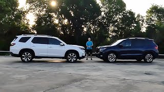 2023 Honda Passport Vs 2023 Honda Pilot  Which Is BETTER [upl. by Attebasile]