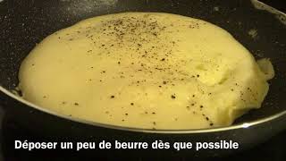 Omelette mousseuse au maroilles [upl. by Trainor]