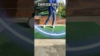 Driver Drill golf golfdriver golfswing golfdrills golftips golfer golfing golfinstruction [upl. by Solnit893]