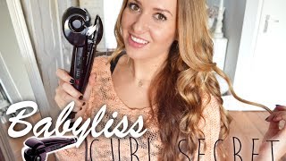 Babyliss Curl Secret review  tutorial [upl. by Dnartreb]