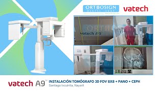 Tomógrafo Dental  Pano  Ceph  Vatech A9 Instalado en Santiago Ixcuintla Nayarit [upl. by Bunch]