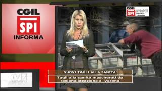 SPI CGIL INFORMA del 14102015  Tagli alla sanità [upl. by Uchish]