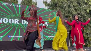 Best Bhangra Group  Top Punjabi Models 2023  Noor DJ Amritsar  Punjabi Orchestra Dancers [upl. by Dranel]