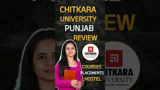 Chitkara University Punjab Review  Courses  Placements  Admission Process [upl. by Analad]